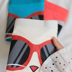 شورت پشت چاپ عینکی